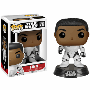 Star Wars The Force Awakens Stormtrooper Finn With Blaster Pop! Vinyl Figure