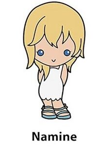 Kingdom Hearts - Namine - Portachiavi