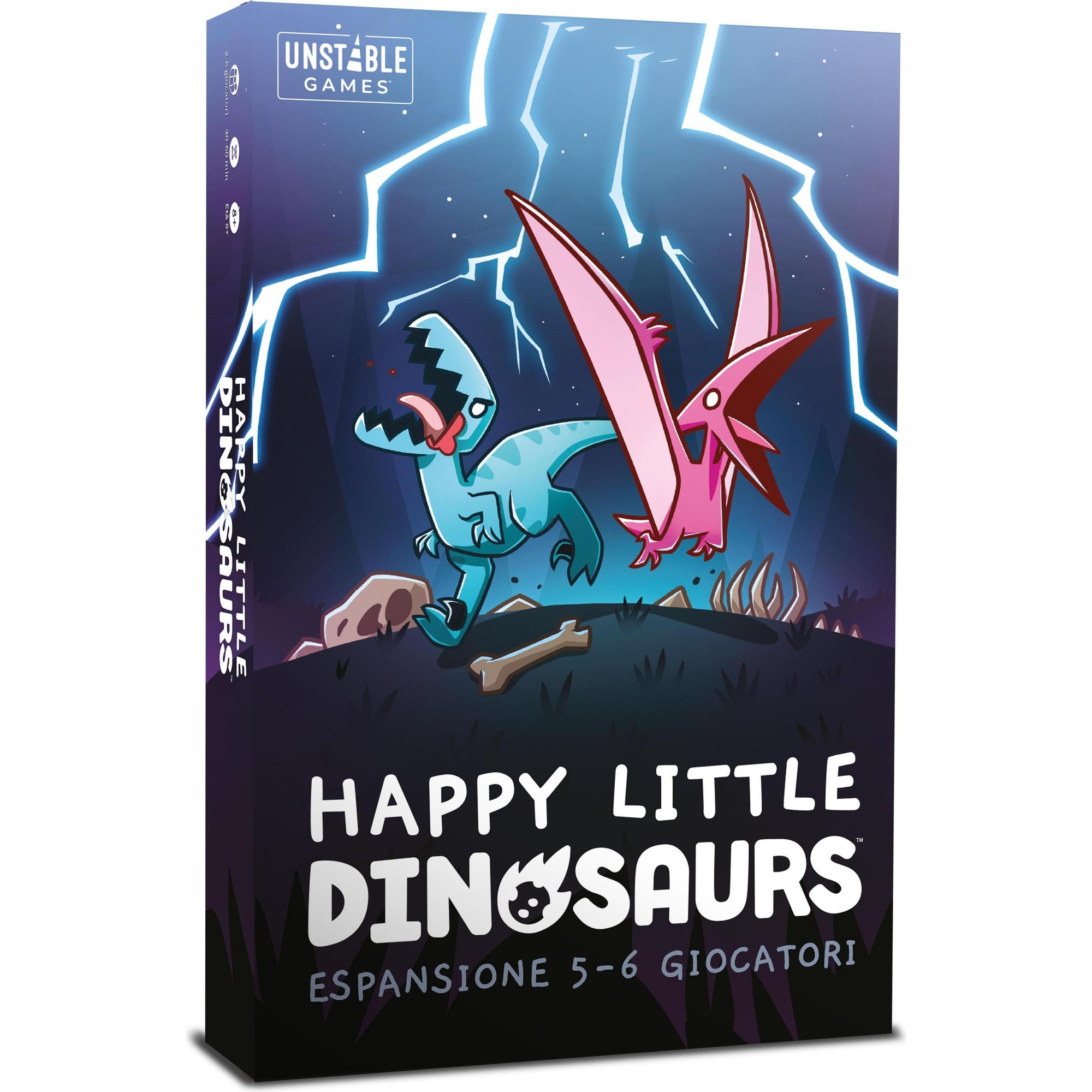 Asmodée Happy Little Dinosaurs: Espansione 5-6 Giocatori