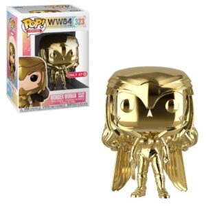Wonder Woman 1984 Power Pose Gold Chrome US Ex. Pop