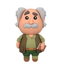 Disney Beauty and the Beast - Maurice - portachiavi