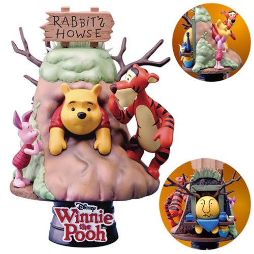 Disney D-Select Winnie the Pooh Diorama Statue