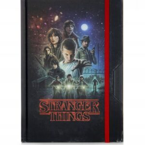 STRANGER THINGS - Premium A5 Notebook Black