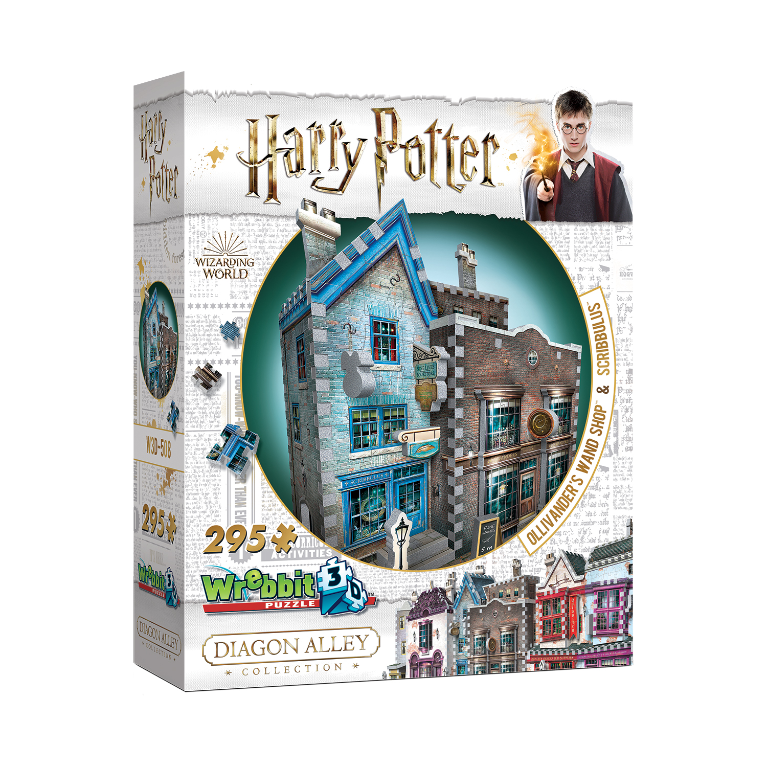 Harry Potter: Ollivander's Wand Shop - Wrebbit 3D Jigsaw Puzzle