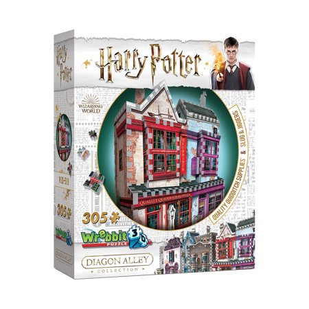 Harry Potter: Quality Quidditch Supplies - 3D Jigsaw Puzzle