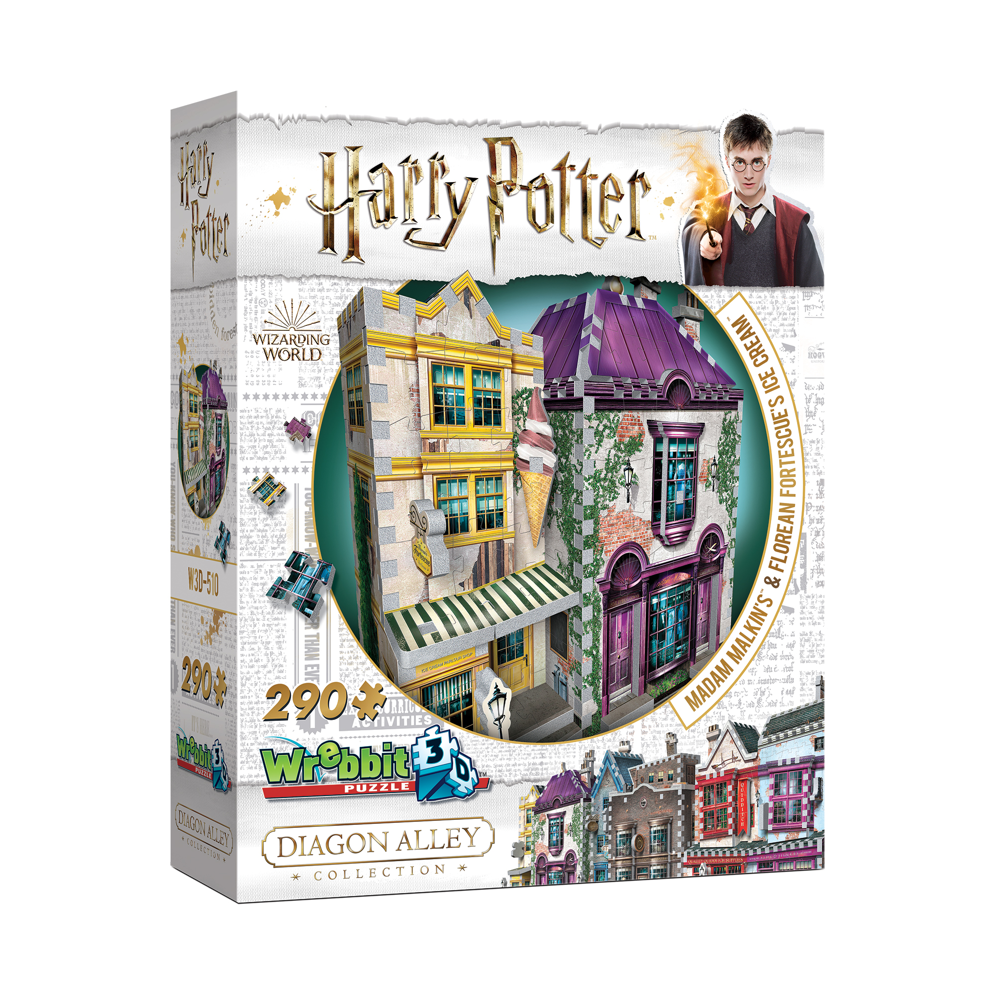 Harry Potter: Madam Malkin's - Wrebbit 3D Jigsaw Puzzle