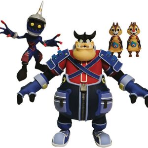 Disney Kingdom Hearts Series 2 Select: Soldier Pete  Chip and Dale