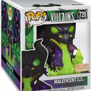 Funko POP! Disney Villains Maleficent as the Dragon - #720 -  Glows in The Dark