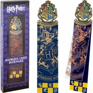 The Noble Collection Harry Potter Hogwarts Crest Bookmark