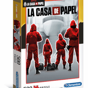 Clementoni La Casa De Papel 1 (Money Heist)  Jigsaw Puzzle (500 Pezzi)
