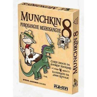 Munchkin 8. Purosangue E Mezzosangue (Espansione per Munchkin). Gioco Da Tavolo