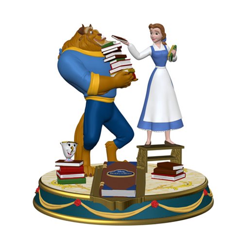 Disney Princess Belle and Beast Mini Finder Keypers Statue
