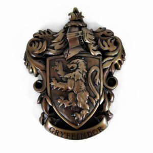 The Noble Collection Harry Potter Gryffindor House Crest Bronze