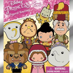 Key Chain - 3D PVC Foam Collectible - Beauty and the Beast