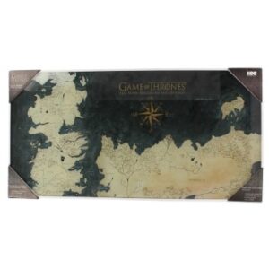 Mappa di Westeros di Game of Thrones da parete