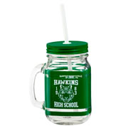 Stranger Things Hawkins High School Mason Jar