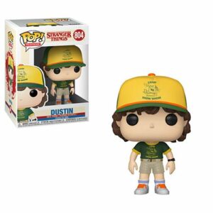 Funko Pop! Television: Stranger Things - Dustin (at Camp), Multicolor