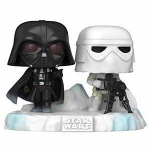 Funko POP! Deluxe: Star Wars Battle at Echo Base Series - Darth Vader and Snowtrooper Exclusive