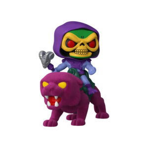 Funko 54800 Pop!Rides: Masters of the Universe - Skeletor on Panthor (Flocked Exclusive)