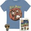 HARRY POTTER Trio – POP! & Tee Funko Pop! Standard 134/140 134/140 Size: M