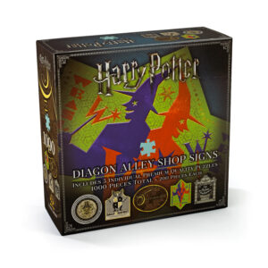 Harry Potter Diagon Alley Shop Signs 5 X 200 Piece Jigsaw Puzzles