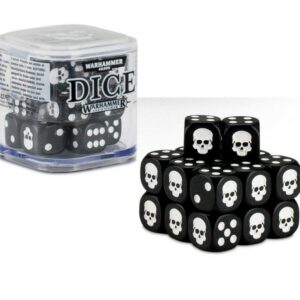 Warhammer Battle & 40k - Cubo di dadi - Nero