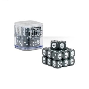 Warhammer Battle & 40k - Cubo di dadi - grigio