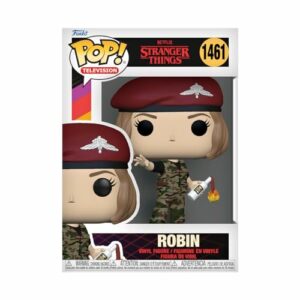 FUNKO POP! TELEVISION: Stranger Things - Hunter Robin W/Cocktail - Collectibles - Multicolor