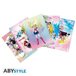 Sailor Moon - Cartoline - Set 1 X5 (14,8x10,5)