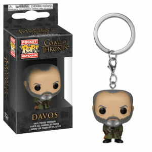 Portachiavi Funko POP! Game of Thrones: Davos (S10) Figura in vinile