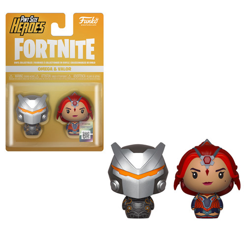 Funko Pint Sized Heroes Fortnite Omega/Valor Figure 2 Pack (Other)