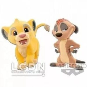 DISNEY - Fluffy Puffy - Lion King - Simba & Timon - 7cm