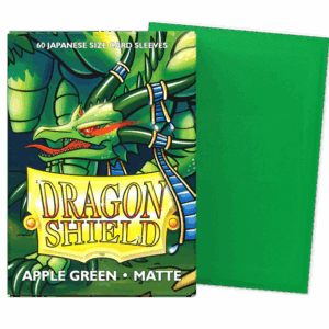 Dragon Shield Matte Japanese Size - Apple Green