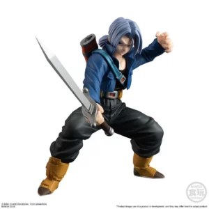 DRAGON BALL Z FIGURE TRUNKS WITH SWORD DRAGONBALL STYLING BANDAI 9CM